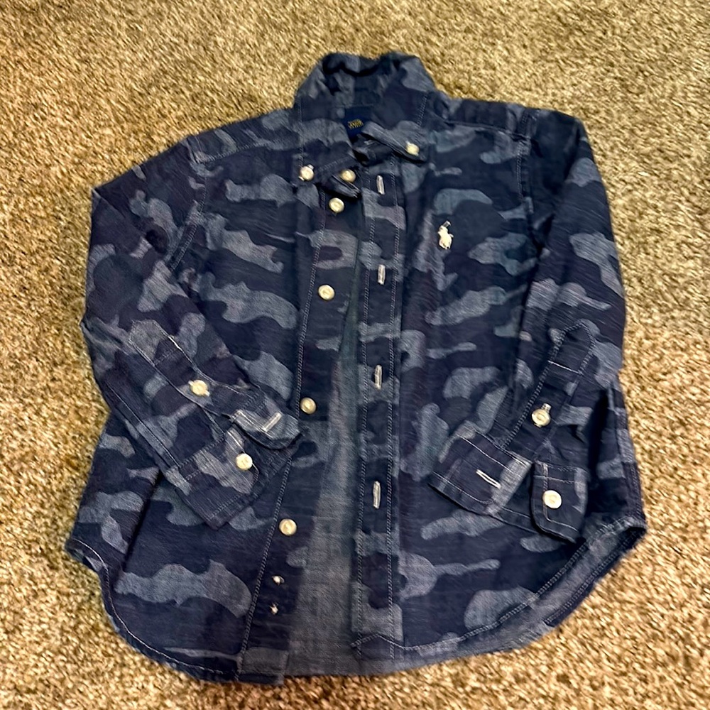 Polo Camo button down